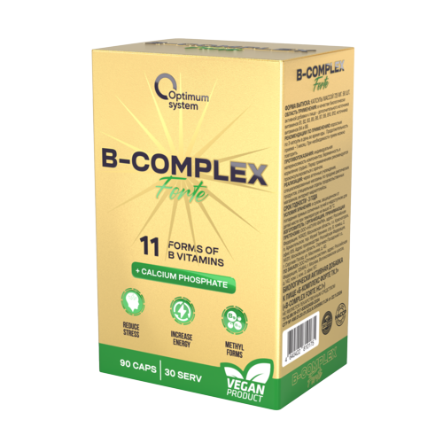 B-комплекс Форте Optimum System, 90 шт, капсулы