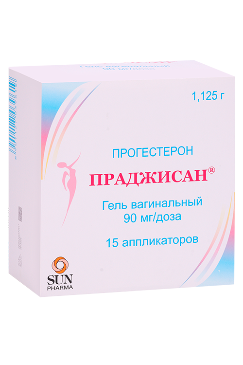 Праджисан 90 мг/доза, 1,125 г, 15 шт, гель вагинальный