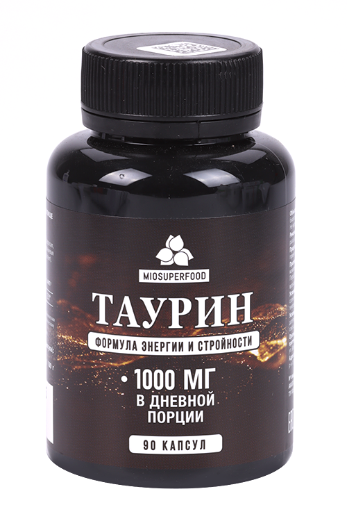 

Таурин MIOSUPERFOOD Миофарм 1000 мг, 90 шт, капсулы