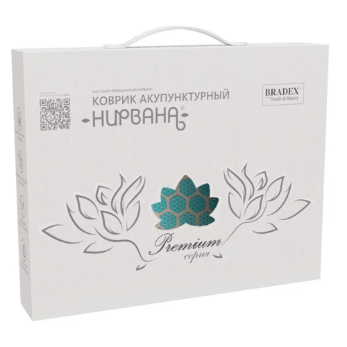 Коврик Bradex Нирвана акупунтурный KZ 0671 бирюзовый