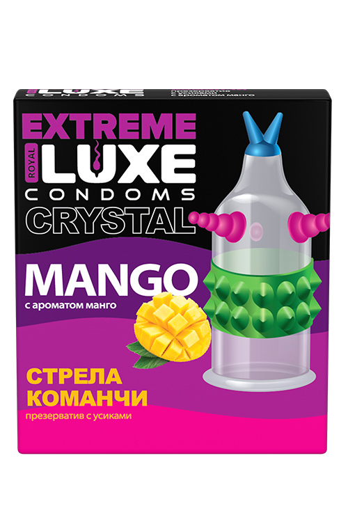 Презервативы Люкс EXTREME Стрела Команчи (Манго) №1