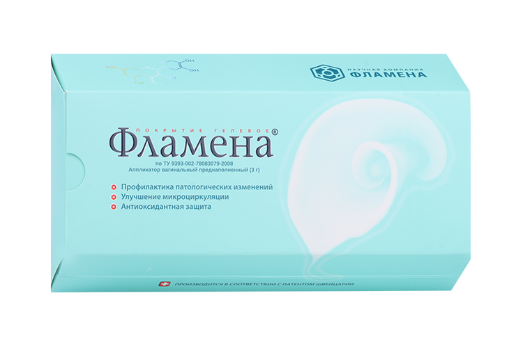 

Фламена аппликотор вагин преднаполненный, 3 г, 5 шт