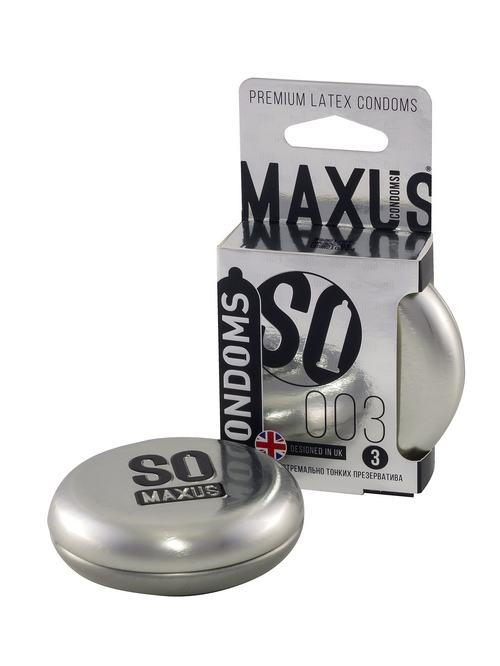 Презервативы Максус 003 экстремально тонкие, 3 шт