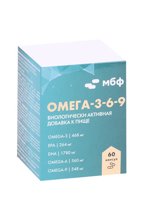 Омега 3-6-9 МБФ, 60 шт, капсулы