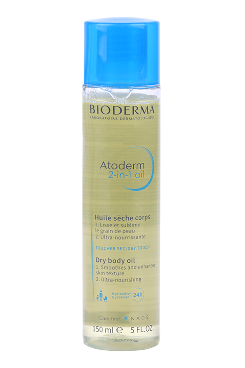 

Масло д/тела Bioderma Atoderm 2в1 сухое, 150 мл