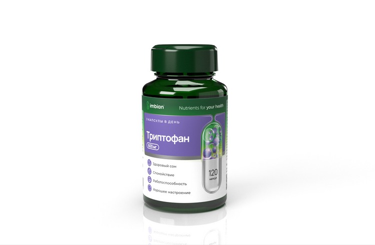 Триптофан IMBIAN PHARM, 120 шт, капсулы