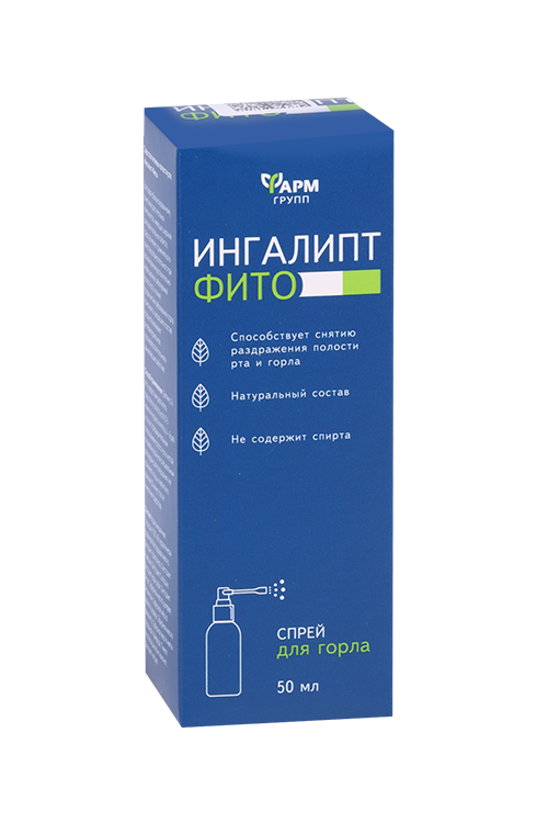 

Ингалипт-Фито Фармгрупп, 50 мл, спрей ддя полости рта