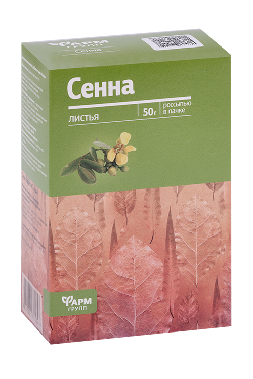 

Сенна листья Фармгрупп, 50 г