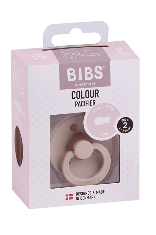 

Соска-пустышка BIBS Colour Vanilla натуральный каучук (с 6 мес)