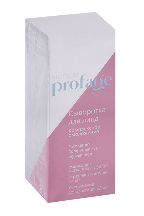 

Сыворотка Modum Profage Комплексное омоложение д/лица, 30 г