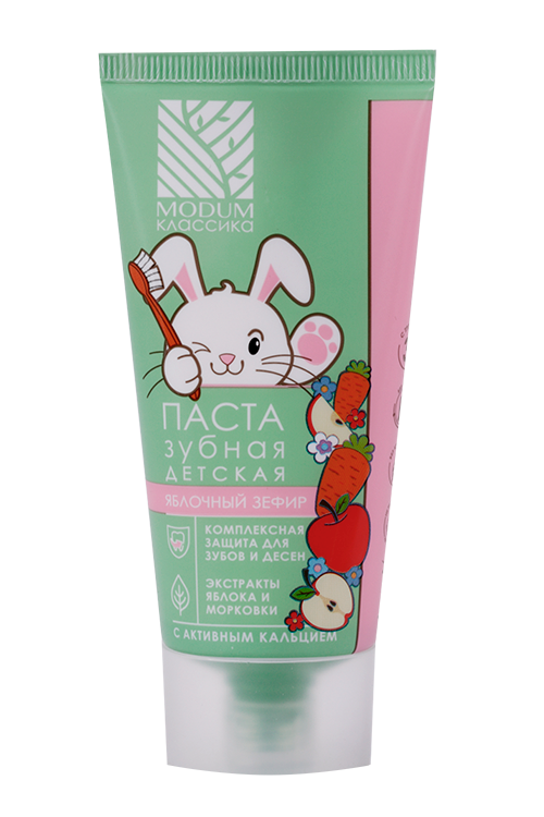 

З/паста Modum Классика Яблочный зефир детская, 75 г