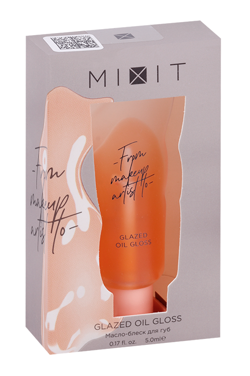 Масло-блеск MIXIT д/губ цвет оранжевый 5 мл