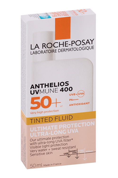 

Флюид La Roche-Posay Anthelios UVMUNE 400 SPF 50+/PPD42 солнцезащит тонир д/лица, 50 мл