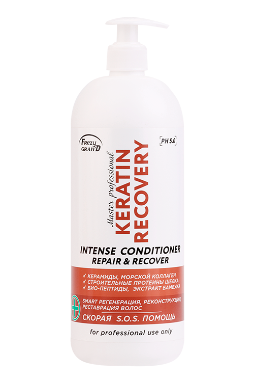 Кондиционер Frezy grand KERATIN RECOVERY д/регенерации/реконструкции волос, 1 000 мл