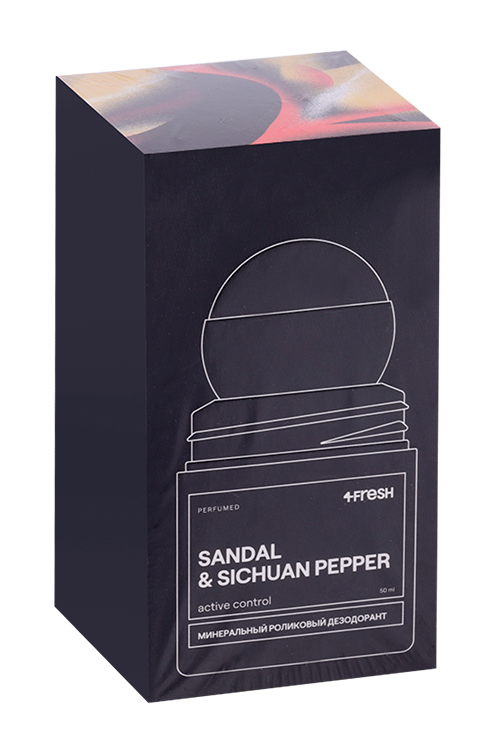 Дезодорант-кристалл 4FRESH минеральный Active control, 50 мл