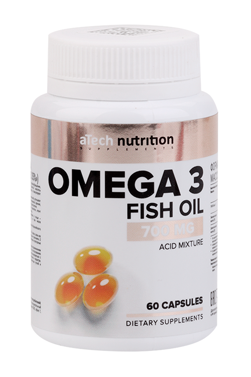 Омега-3 35% aTech Nutrition, 700 мг, 60 шт, капсулы
