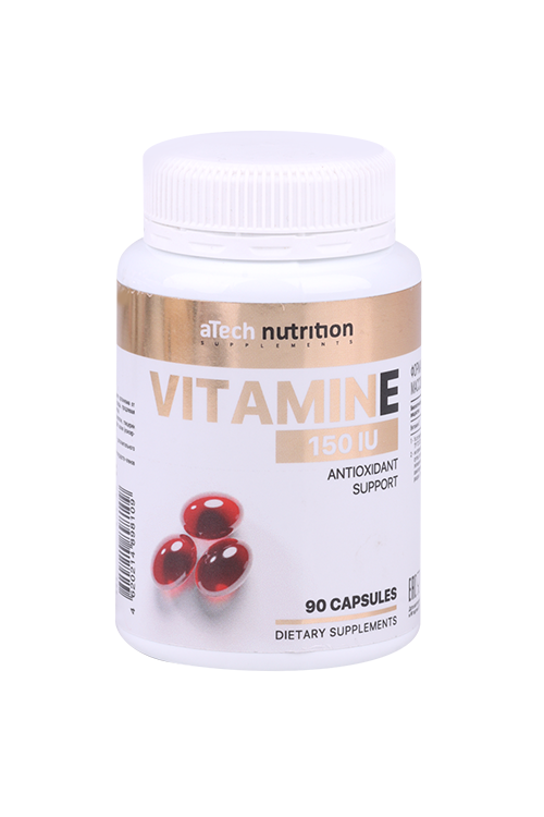Добавка aTech nutrition Витамин Е 150 МЕ, 700 мг, 90 шт, капсулы