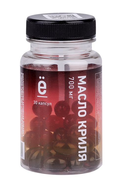 Масло криля Ёбатон, 700 мг, 30 шт, капсулы