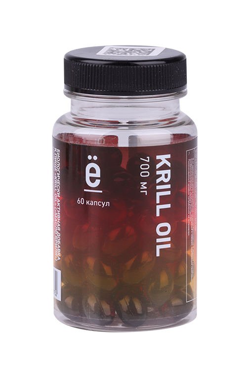 Масло криля Ёбатон, 700 мг, 60 шт, капсулы