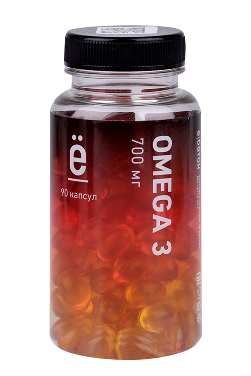 Омега-3 35% Ёбатон МЖК, 700 мг, 90 шт, капсулы