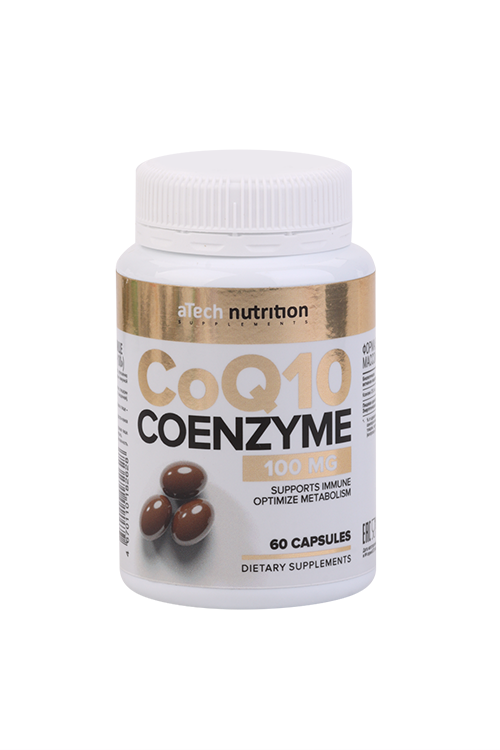 Коэнзим Q10 100 мг aTech Nutrition, 700 мг, 60 шт, капсулы