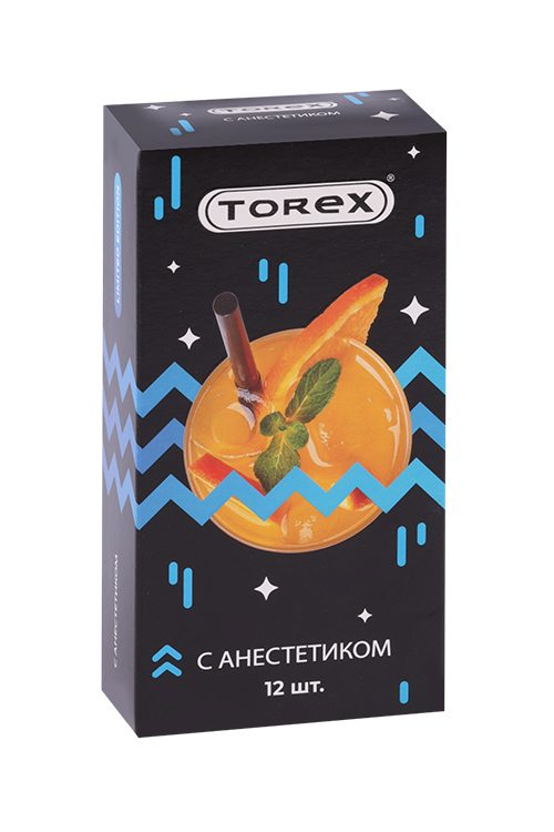 Презервативы TOREX Limited edition с анестетиком, 12 шт