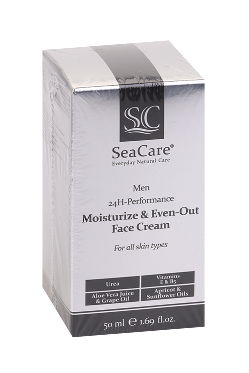 

Крем SeaCare Мужской увлажняющий и выравнивающий д/лица, 50 мл