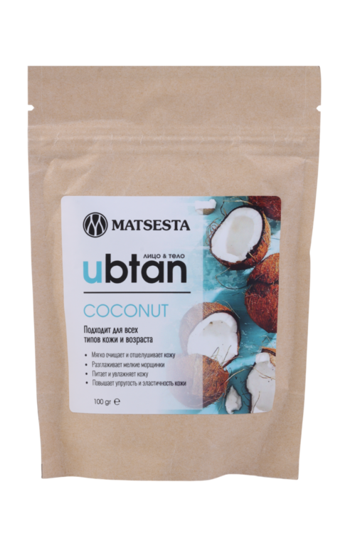 Убтан MATSESTA кокосовый, 100 г
