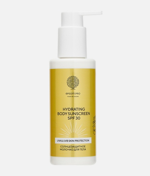 Молочко Epsom pro Hydrating body sunscreen SPF 30 солнцезащ д/тела, 150 мл