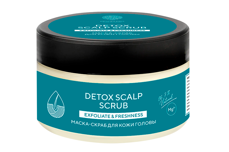 Маска-скраб DETOX SCALP SCRUB д/кожи головы, 250 г