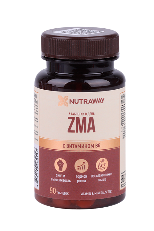 ZMA Nutraway, 90 шт, таблетки
