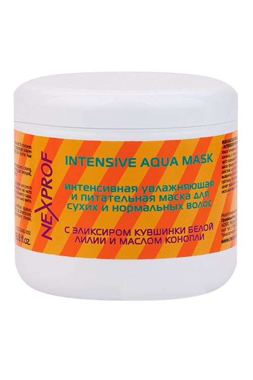 

Маска NEXPROF интенсивная увлаж/питат д/сухих/нормал волос, 500 мл