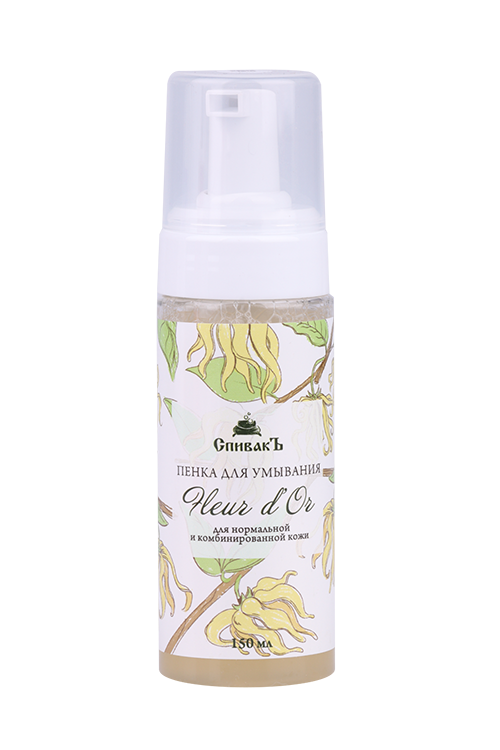 

Пенка СпивакЪ д/умывания Fleur d'Or для нормальной и комбинированной кожи, 150 мл