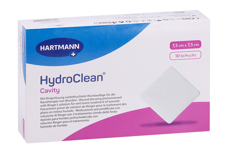 

Повязка ГидроКлин кэвити гидроактив стер 7,5 х 7,5 см, 10 шт