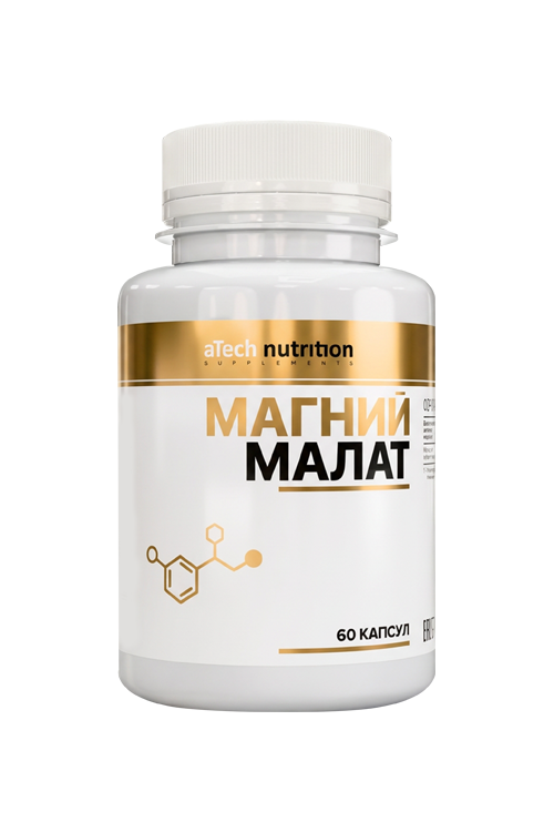 Магний малат aTech Nutrition, 60 шт, капсулы