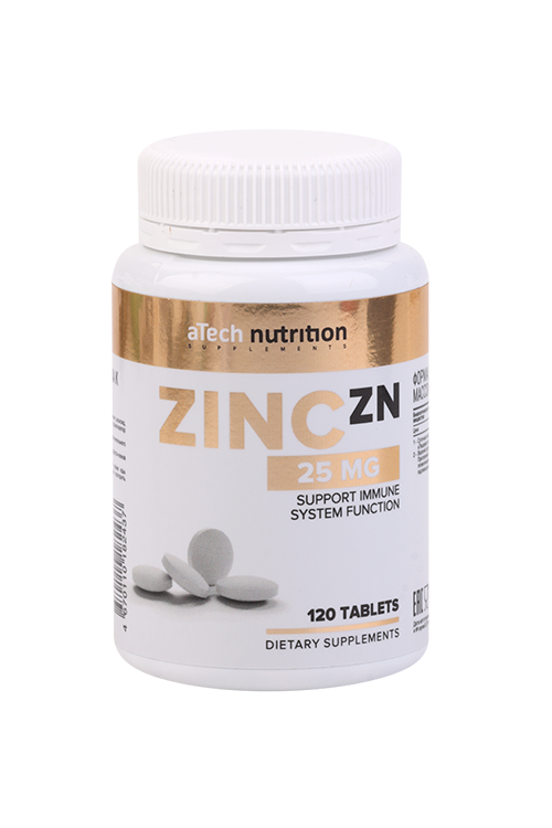 Цинк aTech Nutrition, 120 шт, таблетки