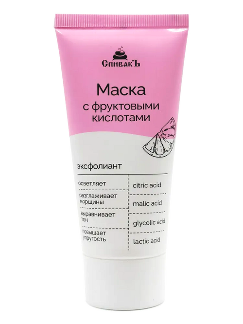 

Маска-эксфолиант СпивакЪ с AHA-кислотами, 50 мл