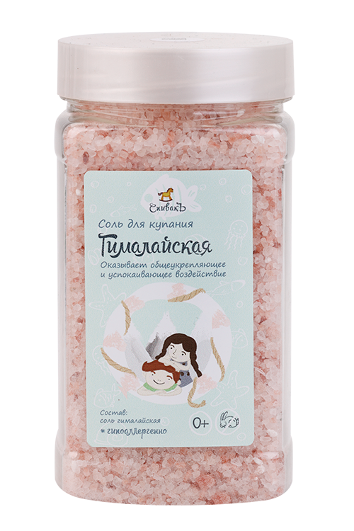 

Соль СпивакЪ Гималайская детская д/купания, 450 г