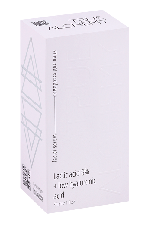 

Сыворотка TRUE ALCHEMY Lactic Acid 9%+LHA д/лица, 30 мл