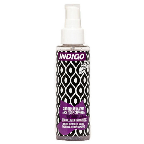 Флюид-холодная магма Indigo Style жидкое серебро c топленным белым шоколадом 100 мл 245₽