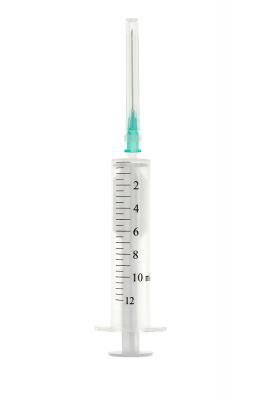 Шприц PharmatechJV 3-компон стер инъекц одн прим с прилож игл Луер Слип 21GХ1 1/2 0.8x38 мм, 10 мл