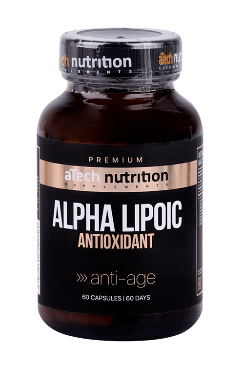 Альфа-липоевая кислота aTech Nutrition Premium, 60 шт, капсулы