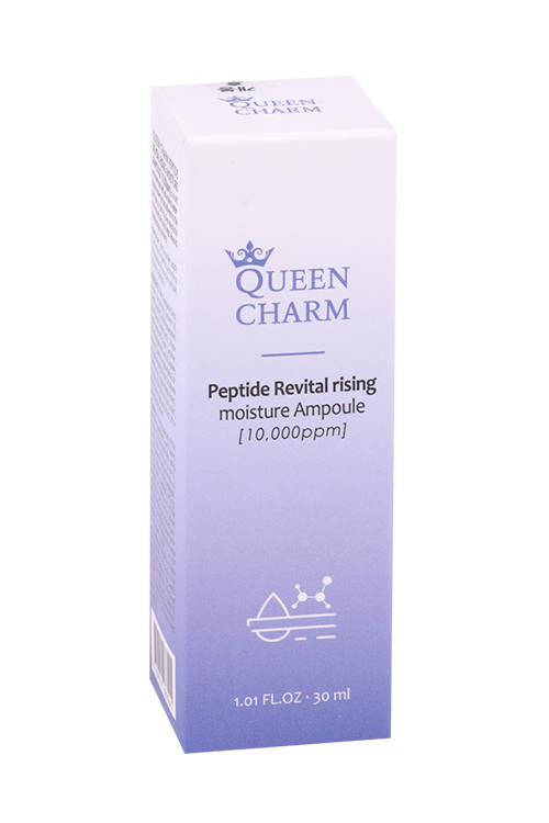 Сыворотка Queen Charm Ампульная омолаж увлажн с пептидами 1% д/лица, 30 мл