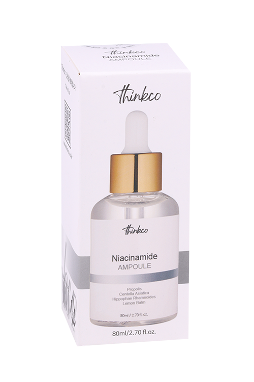 Сыворотка Thinkco Brightening Ampoule освежающая с ниацинамидом, 80 мл