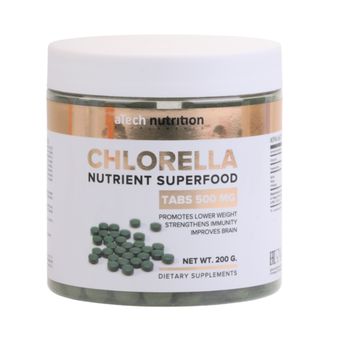 Хлорелла aTech Nutrition 400 таб, 200 г