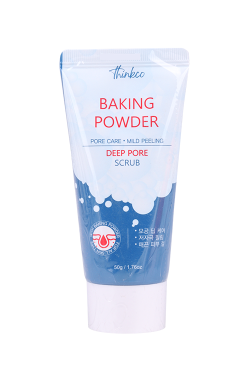 Скраб Thinkco Baking Powder Deep Pore с содой д/глубок очищения пор, 50 мл