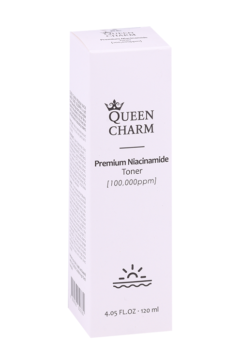 Тонер Queen Charm Premium с ниацинамидом 10% д/выравнивания тона, 120 мл