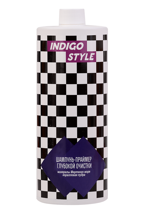 

Шампунь-праймер Indigo Style глубокой очистки и подготовки к хим процедурам, 1 000 мл