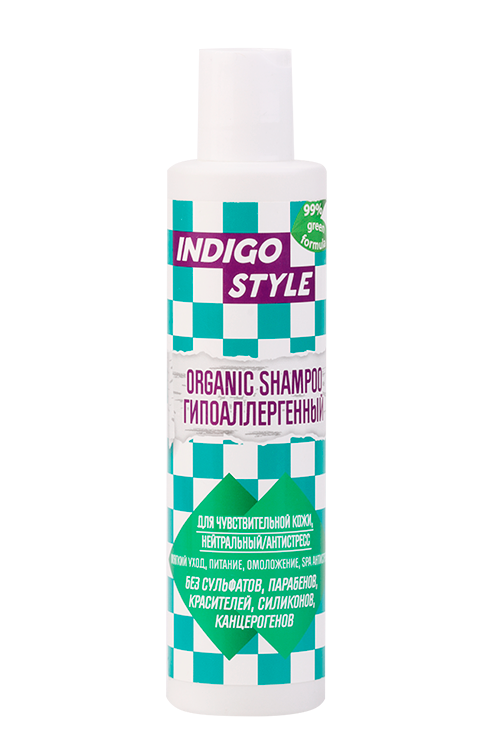 Шампунь Indigo Style Органик гипоаллергенный, 200 мл