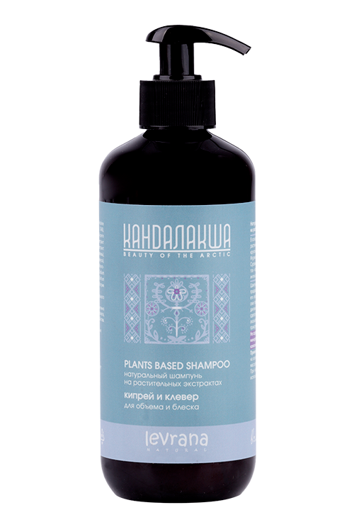 

Шампунь levrana Кандалакша натурал на растител экстрактах Кипрей/клевер, 400 мл
